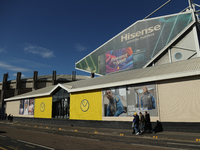 Elland Road before the Sky Bet Championship match between Leeds United and Coventry City at Elland Road in Leeds, United Kingdom, on Septemb...