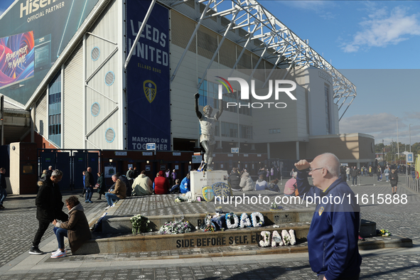 Elland Road before the Sky Bet Championship match between Leeds United and Coventry City at Elland Road in Leeds, United Kingdom, on Septemb...