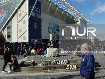 Elland Road before the Sky Bet Championship match between Leeds United and Coventry City at Elland Road in Leeds, United Kingdom, on Septemb...