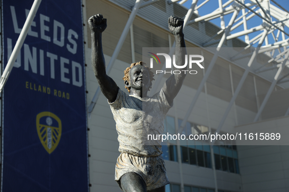 Elland Road before the Sky Bet Championship match between Leeds United and Coventry City at Elland Road in Leeds, United Kingdom, on Septemb...