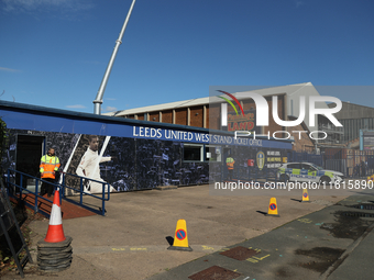 Elland Road before the Sky Bet Championship match between Leeds United and Coventry City at Elland Road in Leeds, United Kingdom, on Septemb...