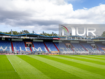 Stadium overview during the match Willem II - PSV at the Koning Willem II stadium for the Dutch Eredivisie season 2024-2025 in Tilburg, Neth...