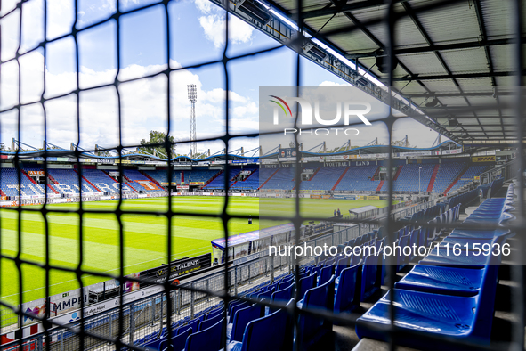 Stadium overview during the match Willem II - PSV at the Koning Willem II stadium for the Dutch Eredivisie season 2024-2025 in Tilburg, Neth...