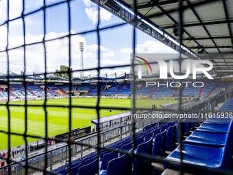 Stadium overview during the match Willem II - PSV at the Koning Willem II stadium for the Dutch Eredivisie season 2024-2025 in Tilburg, Neth...