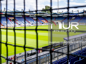 Stadium overview during the match Willem II - PSV at the Koning Willem II stadium for the Dutch Eredivisie season 2024-2025 in Tilburg, Neth...