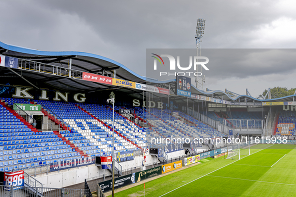 Stadium overview during the match Willem II - PSV at the Koning Willem II stadium for the Dutch Eredivisie season 2024-2025 in Tilburg, Neth...