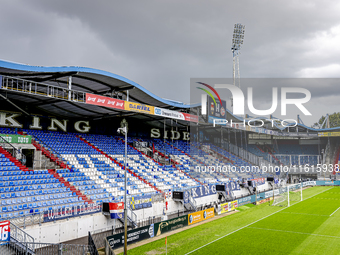 Stadium overview during the match Willem II - PSV at the Koning Willem II stadium for the Dutch Eredivisie season 2024-2025 in Tilburg, Neth...