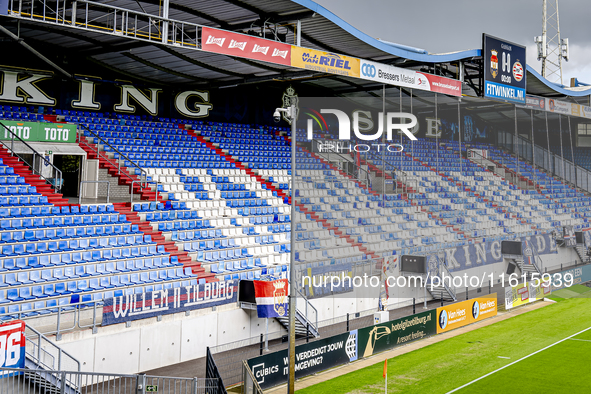 Stadium overview during the match Willem II - PSV at the Koning Willem II stadium for the Dutch Eredivisie season 2024-2025 in Tilburg, Neth...