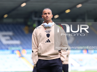 Mateo Joseph (Leeds United) before the Sky Bet Championship match between Leeds United and Coventry City at Elland Road in Leeds, England, o...