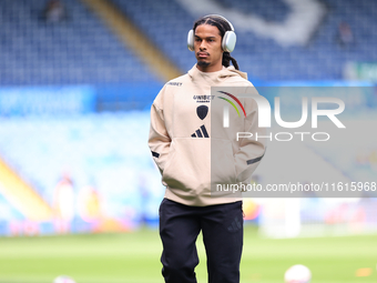 Isaac Schmidt (Leeds United) before the Sky Bet Championship match between Leeds United and Coventry City at Elland Road in Leeds, England,...