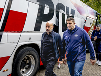 PSV Eindhoven trainer Peter Bosz during the match between Willem II and PSV at the Koning Willem II stadium for the Dutch Eredivisie season...