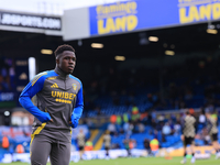 Wilfried Gnonto (Leeds United) before the Sky Bet Championship match between Leeds United and Coventry City at Elland Road in Leeds, England...