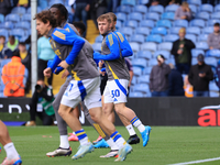 Joe Gelhardt (Leeds United) before the Sky Bet Championship match between Leeds United and Coventry City at Elland Road in Leeds, England, o...