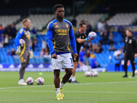 Largie Ramazani (Leeds United) before the Sky Bet Championship match between Leeds United and Coventry City at Elland Road in Leeds, England...