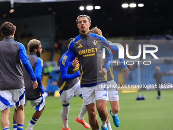 Ethan Ampadu (Leeds United) before the Sky Bet Championship match between Leeds United and Coventry City at Elland Road in Leeds, England, o...