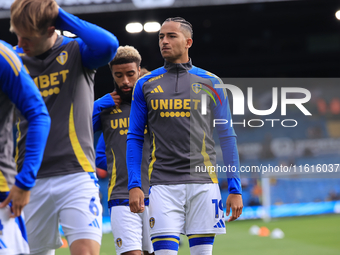 Mateo Joseph (Leeds United) before the Sky Bet Championship match between Leeds United and Coventry City at Elland Road in Leeds, England, o...