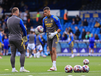 Karl Darlow (Leeds United) before the Sky Bet Championship match between Leeds United and Coventry City at Elland Road in Leeds, England, on...