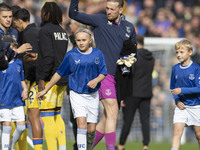 Jordan Pickford #1 (GK) of Everton F.C. during the Premier League match between Everton and Crystal Palace at Goodison Park in Liverpool, En...