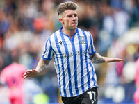 Josh Windass of Sheffield Wednesday celebrates his goal during the Sky Bet Championship match between Sheffield Wednesday and West Bromwich...