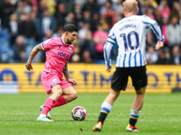 Alex Mowatt of WBA on the ball attempts to create space during the Sky Bet Championship match between Sheffield Wednesday and West Bromwich...