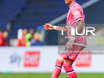 #20, Uros Racic of WBA, in action during the Sky Bet Championship match between Sheffield Wednesday and West Bromwich Albion at Hillsborough...