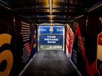 Players enter Willem II stadium during the match Willem II vs. PSV at the Koning Willem II stadium for the Dutch Eredivisie season 2024-2025...