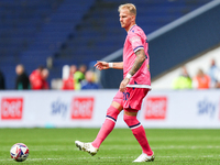 #20, Uros Racic of WBA, in action during the Sky Bet Championship match between Sheffield Wednesday and West Bromwich Albion at Hillsborough...