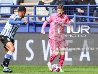 #22, Mikey Johnston of WBA is in attacking action during the Sky Bet Championship match between Sheffield Wednesday and West Bromwich Albion...