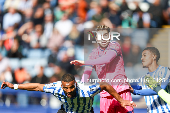 #22, Mikey Johnston of WBA is in action in the area during the Sky Bet Championship match between Sheffield Wednesday and West Bromwich Albi...