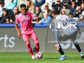 Grady Diangana of WBA is in action during the Sky Bet Championship match between Sheffield Wednesday and West Bromwich Albion at Hillsboroug...