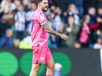 Alex Mowatt of WBA during the Sky Bet Championship match between Sheffield Wednesday and West Bromwich Albion at Hillsborough in Sheffield,...