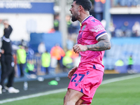 Alex Mowatt of WBA celebrates his goal during the Sky Bet Championship match between Sheffield Wednesday and West Bromwich Albion at Hillsbo...