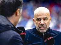 PSV Eindhoven trainer Peter Bosz during the match Willem II vs. PSV at the Koning Willem II stadium for the Dutch Eredivisie season 2024-202...