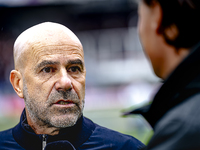 PSV Eindhoven trainer Peter Bosz during the match Willem II vs. PSV at the Koning Willem II stadium for the Dutch Eredivisie season 2024-202...