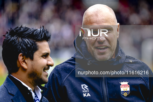 Willem II Assistant Trainer Kristof Aelbrecht during the match Willem II vs. PSV at the Koning Willem II Stadium for the Dutch Eredivisie se...