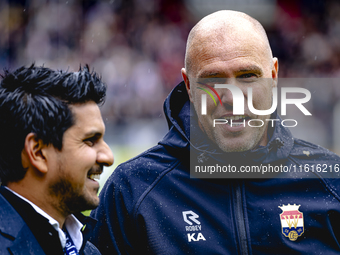 Willem II Assistant Trainer Kristof Aelbrecht during the match Willem II vs. PSV at the Koning Willem II Stadium for the Dutch Eredivisie se...