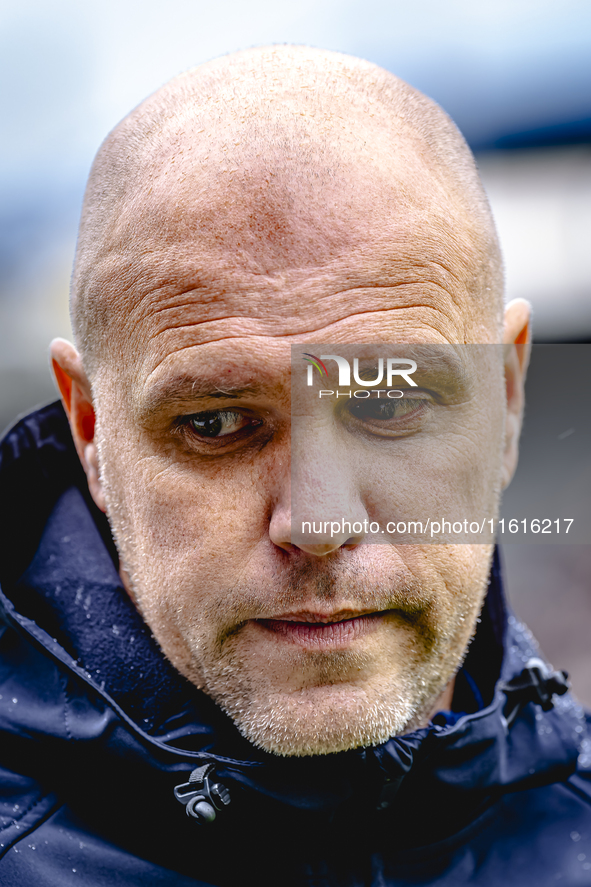 Willem II Assistant Trainer Kristof Aelbrecht during the match Willem II vs. PSV at the Koning Willem II Stadium for the Dutch Eredivisie se...