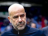 PSV Eindhoven trainer Peter Bosz during the match Willem II vs. PSV at the Koning Willem II stadium for the Dutch Eredivisie season 2024-202...