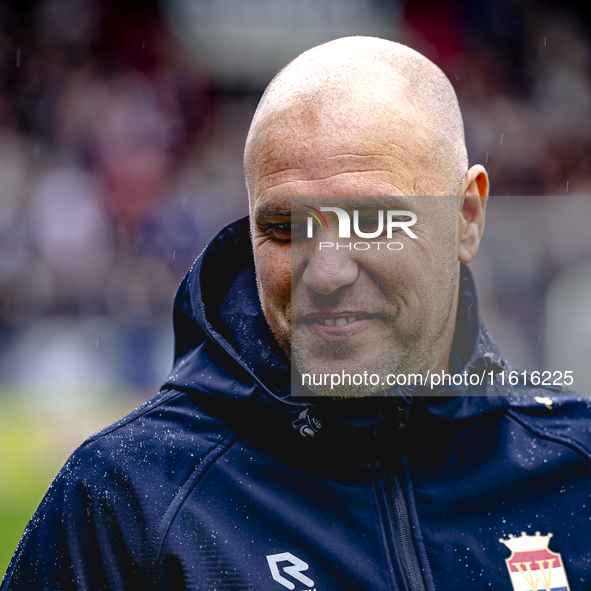 Willem II Assistant Trainer Kristof Aelbrecht during the match Willem II vs. PSV at the Koning Willem II Stadium for the Dutch Eredivisie se...