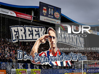 Freek Heerkens, a former Willem II player, during the match between Willem II and PSV at the Koning Willem II stadium for the Dutch Eredivis...