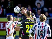 Willem II forward Kyan Veasen and PSV Eindhoven defender Olivier Boscagli during the match Willem II vs. PSV at the Koning Willem II stadium...