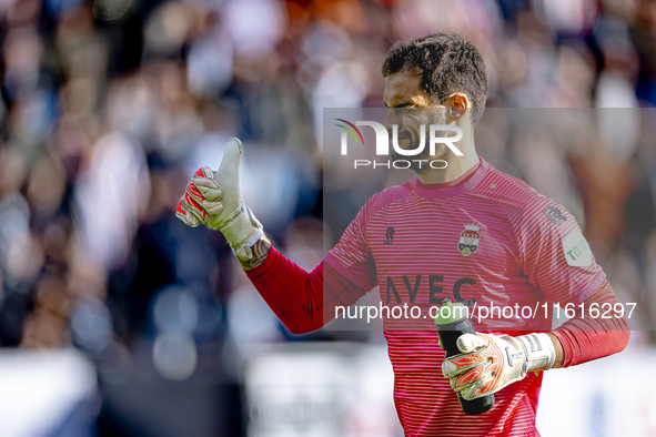 Willem II goalkeeper Thomas Didillon-Hodl during the match Willem II vs. PSV at the Koning Willem II stadium for the Dutch Eredivisie season...