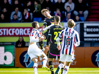 Willem II forward Kyan Veasen and PSV Eindhoven defender Olivier Boscagli during the match Willem II vs. PSV at the Koning Willem II stadium...