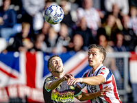 PSV Eindhoven forward Ivan Perisic and Willem II defender Runar Thor Sigurgeirsson during the match Willem II vs. PSV at the Koning Willem I...