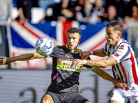 PSV Eindhoven forward Ivan Perisic and Willem II defender Runar Thor Sigurgeirsson during the match Willem II vs. PSV at the Koning Willem I...