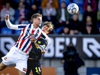 Willem II forward Kyan Veasen and PSV Eindhoven defender Olivier Boscagli during the match Willem II vs. PSV at the Koning Willem II stadium...