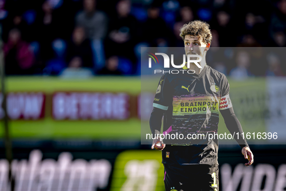 PSV Eindhoven defender Olivier Boscagli during the match Willem II - PSV at the Koning Willem II stadium for the Dutch Eredivisie season 202...