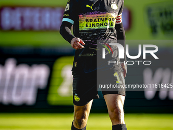 PSV Eindhoven defender Olivier Boscagli during the match Willem II - PSV at the Koning Willem II stadium for the Dutch Eredivisie season 202...