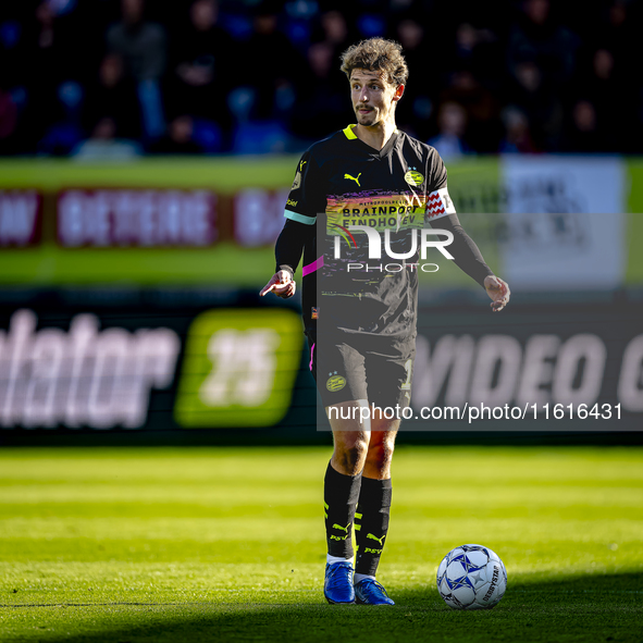 PSV Eindhoven defender Olivier Boscagli during the match Willem II - PSV at the Koning Willem II stadium for the Dutch Eredivisie season 202...