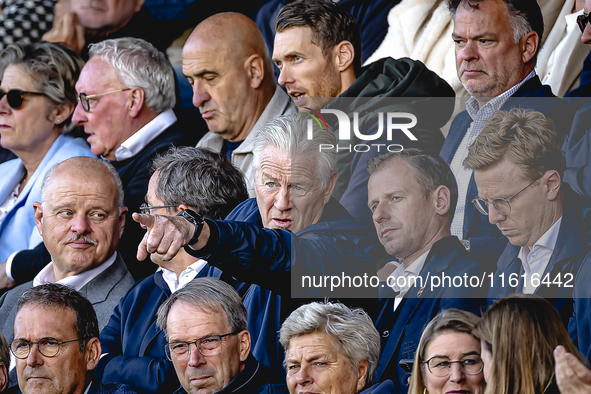 Willem II trainer Peter Maes during the match Willem II vs. PSV at the Koning Willem II stadium for the Dutch Eredivisie season 2024-2025 in...